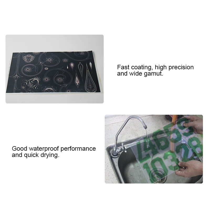 Factory wholesale quick drying transparent PET waterproof inkjet film roll for positive silk screen printing