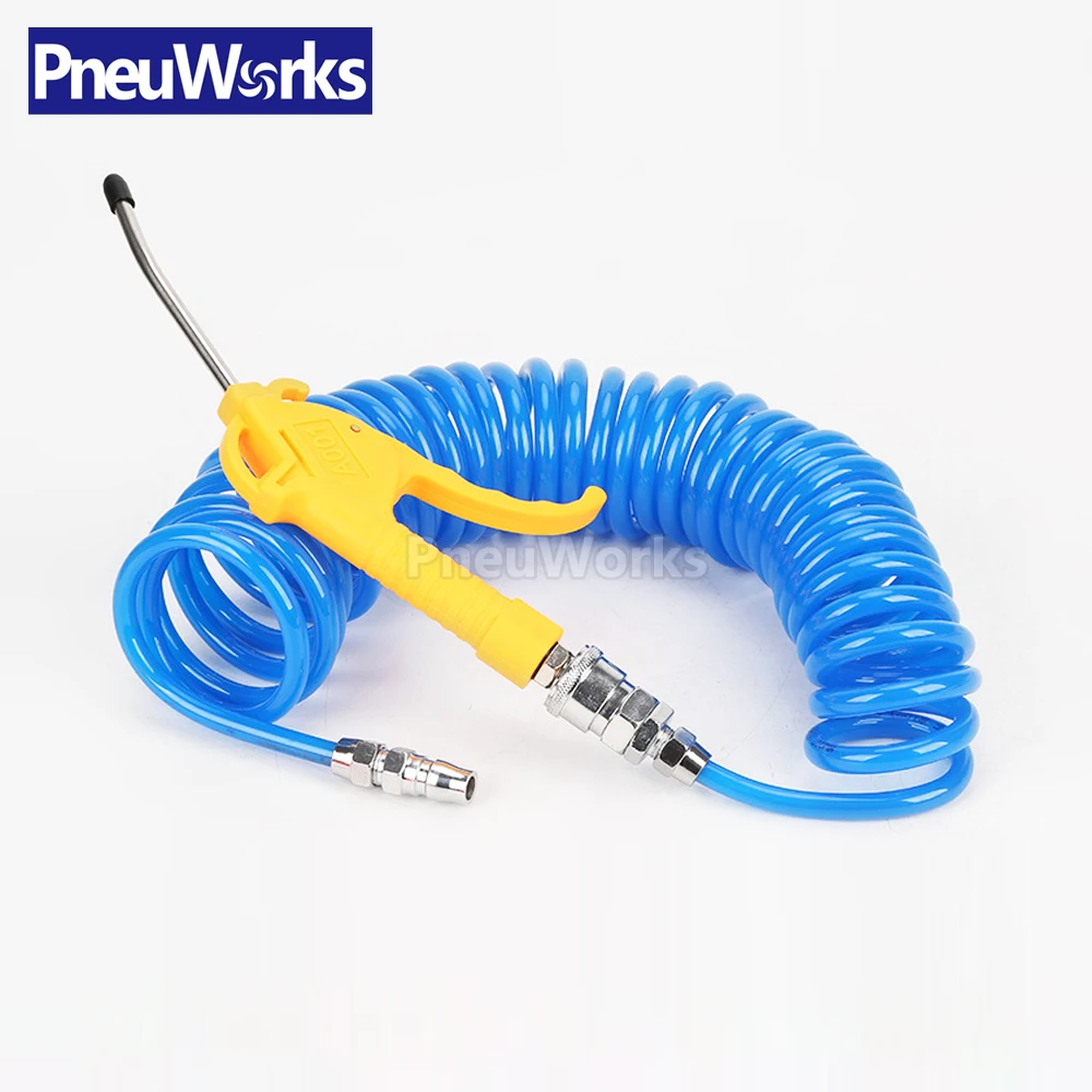 Высококачественный гибкий быстроразъемный шланг из полиуретана/Спиральный Шланг для сжатого