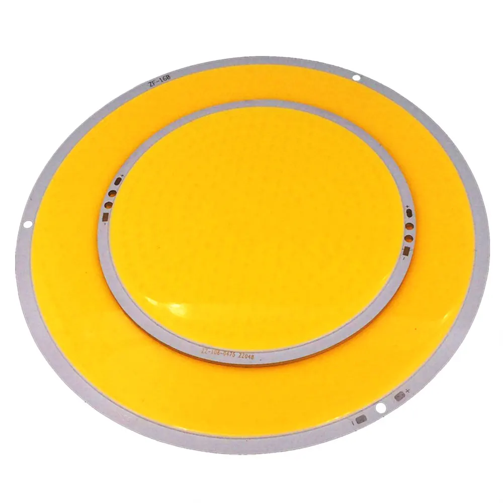 50W 200W Rounded LED COB Lamp Circular LED Light 12V 108mm 160mm Diameter Chip for Indoor Outdoor Lighting Decoration Bulbs