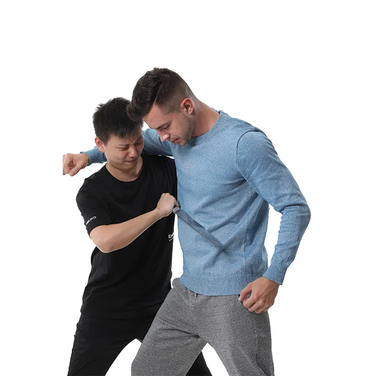 safety HPPE EN388 Level 5 Knife Proof Shirt Anti Cut bite resistant Clothing Knitted Cut Resistant Round Neck Shirt