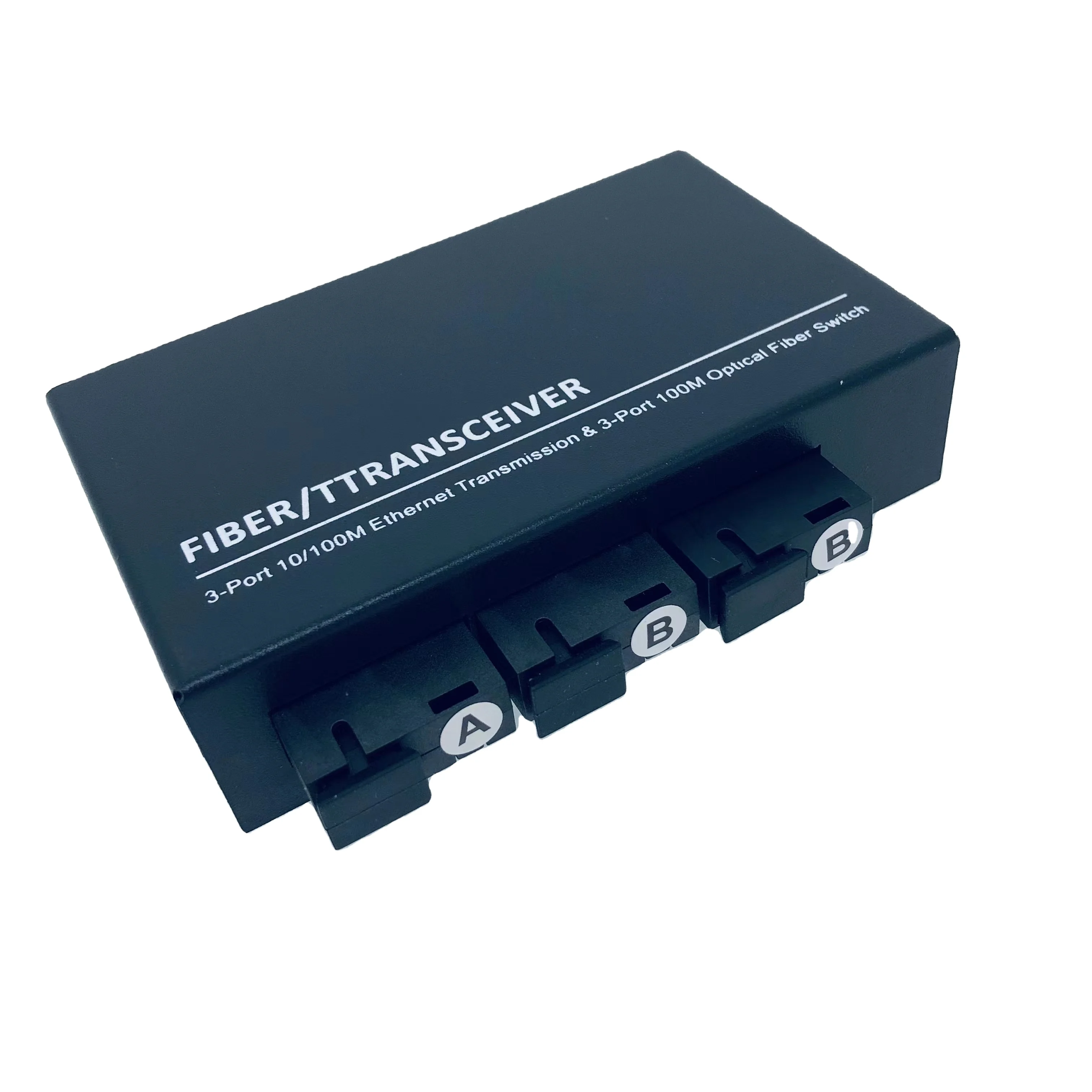 Fiber Optical Media Converter 3fiber 3 Lan Port 10/100m Fiber Optical Media Converter Switch Ethernet Transceiver 3fo 3lan Ftth