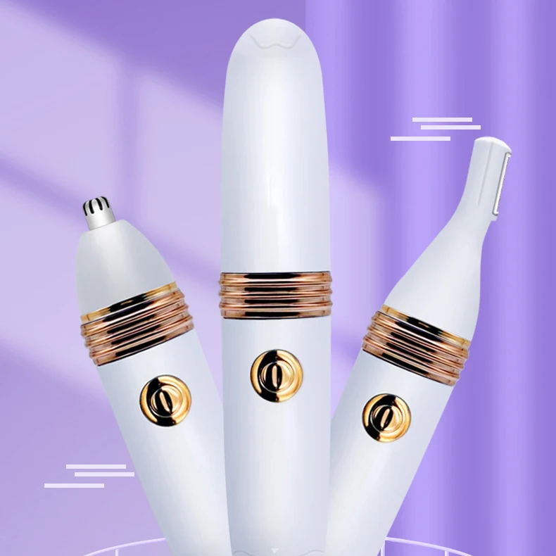 Lady Facial Electric Eyebrow Trimmer Painless Portable Hair