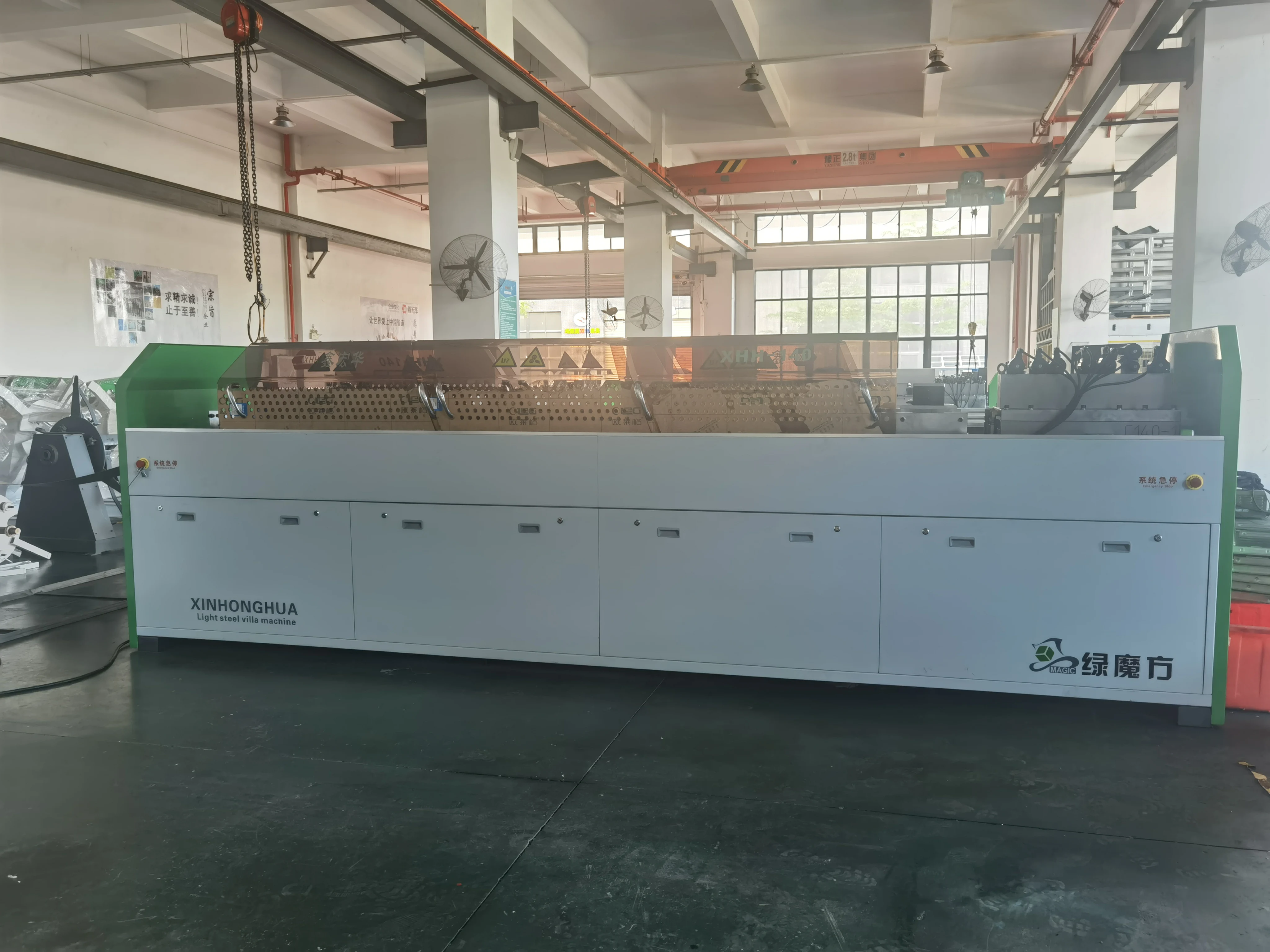 Drywall Metal Profile C140 Fully Automatic Roll Forming Light Gauge Villa Steel Framing Machine