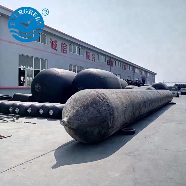 
Boat Launching and Lifting Marine Pontoon Airbag Natural Rubber Ship Launching Airbag 