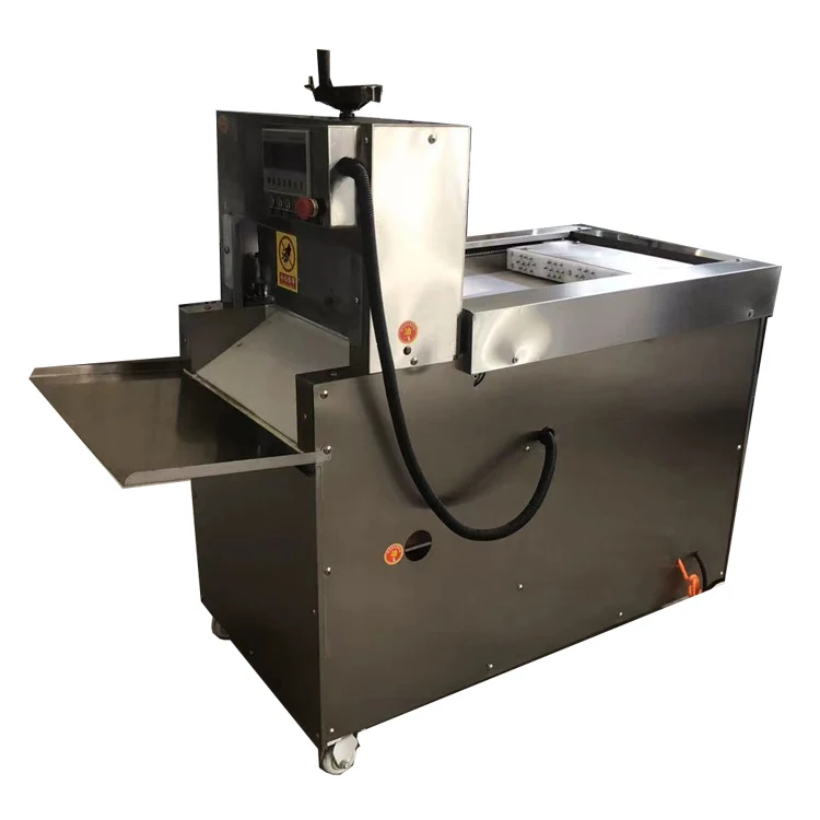 Frozen Mutton Beef Roll Cutting Machine bacon Slicing Machine meat Roll Cutter Machine For Sale