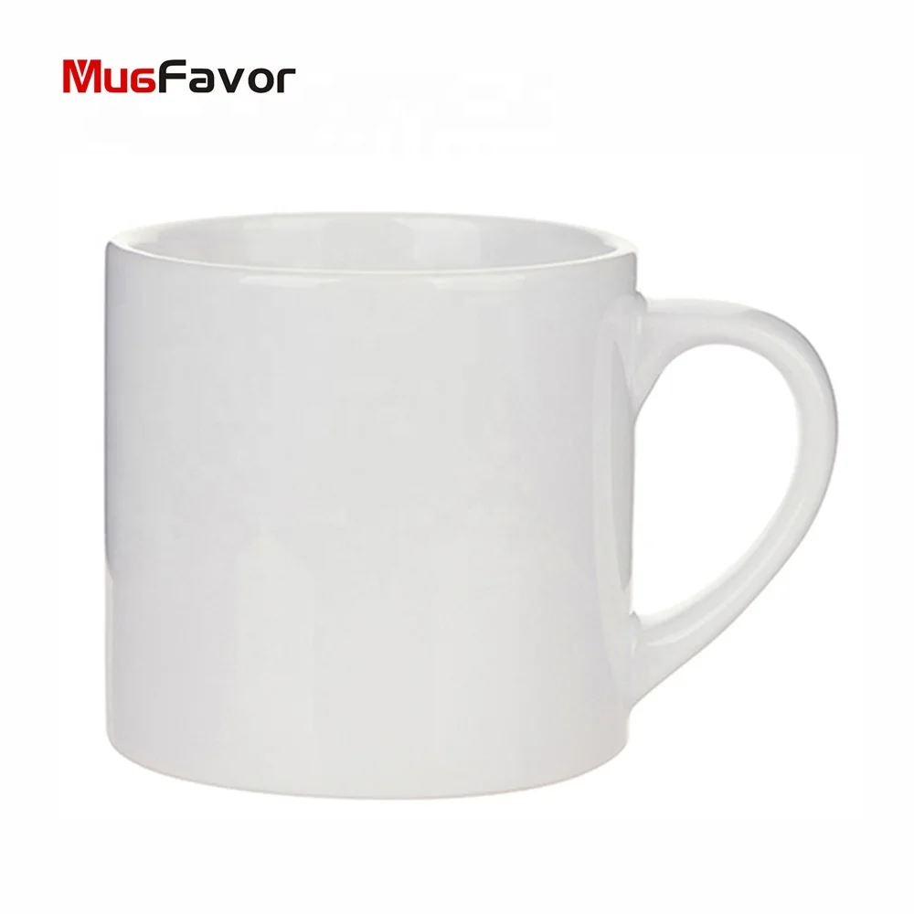 MugFavor Personalized 6oz Sublimation Ceramic White Photo Coffee Mug MW6 Blank Espresso Mug for Sublimate Coffee Mug Factory