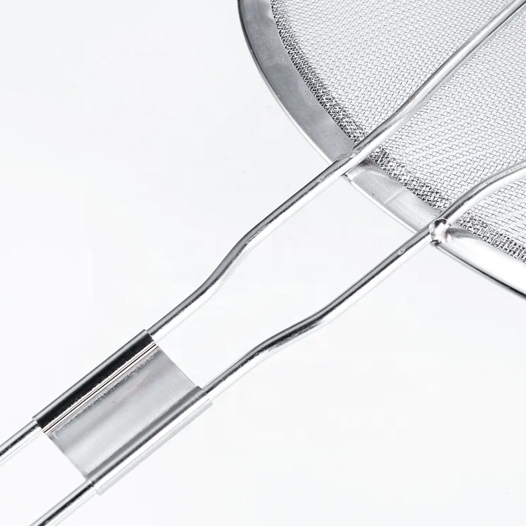 Stainless Steel Oil Filter Tool For Frying Food Kitchen Utensil
