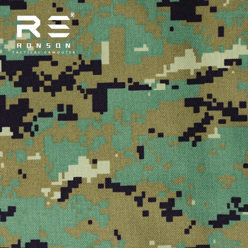 Оптовая продажа с фабрики, дешевая Водонепроницаемая высокопрочная тканевая камуфляжная ткань, 1000D нейлоновая Кордура