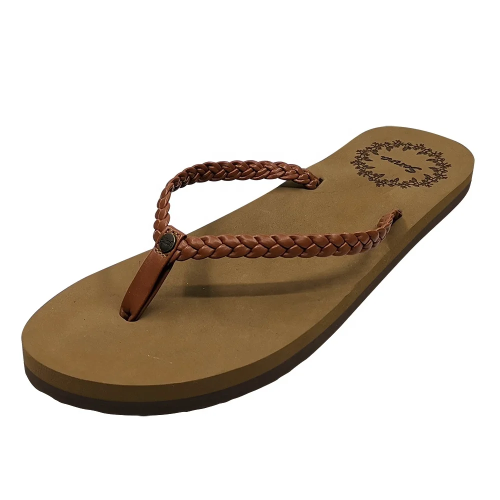 
Chinese manufacturer wholesale durable Beach women slippers flip flops 