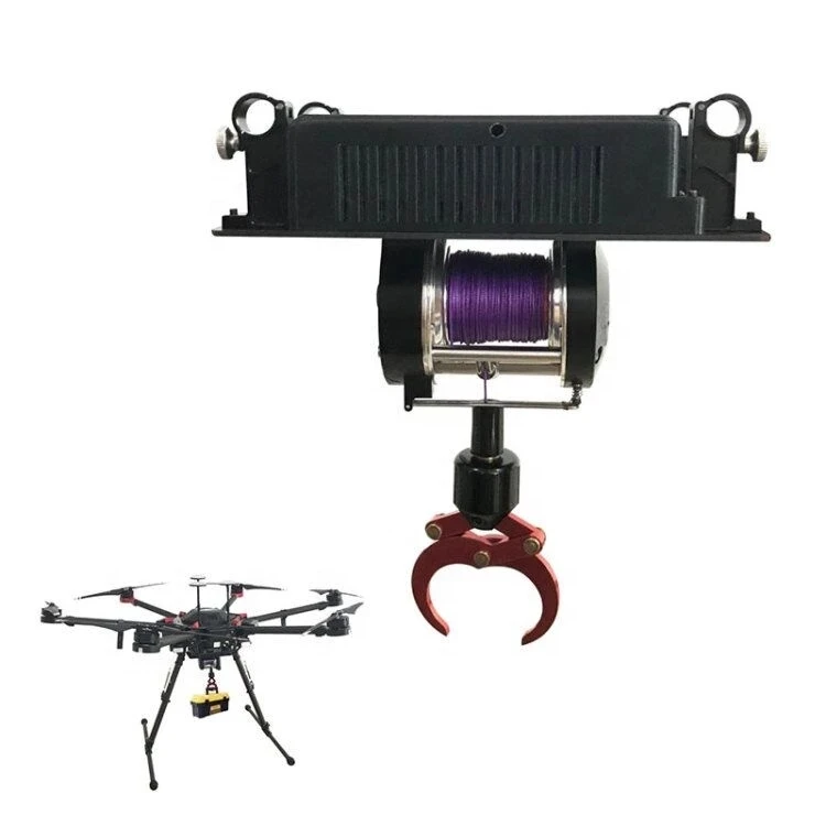 Drone Winch with Hook Cargo Drop Device 5kg Drone Payload Drone Accessories for DJI M600 M600 Pro