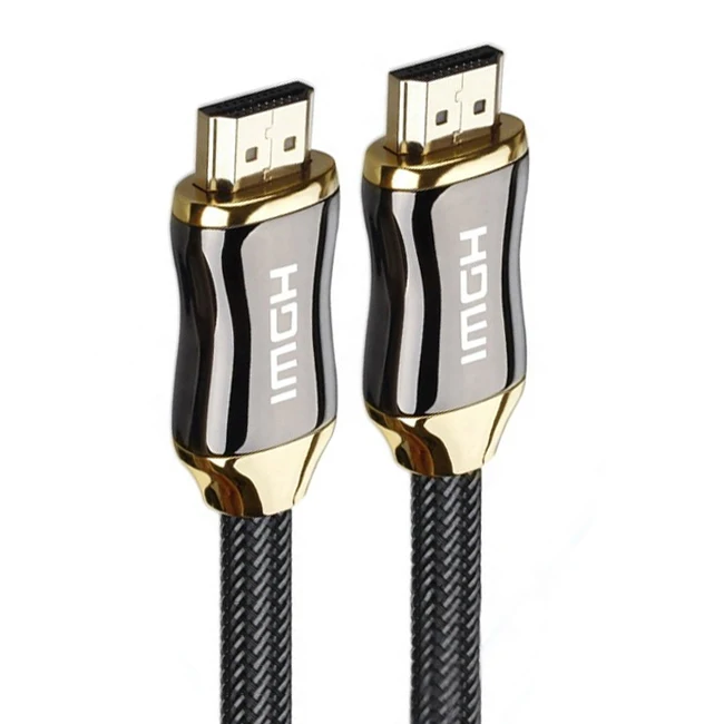  Высокоскоростной кабель HDMI штекер-HDMI штекер UHD 8K 3D 2160P 1 м до 3 для компьютера ТВ