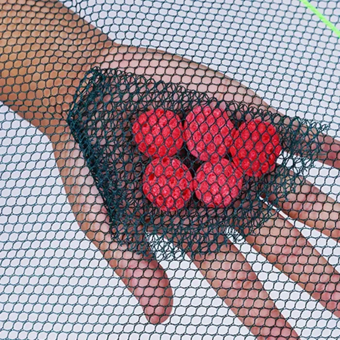 New diameter 2 meter nylon open folding freshwater fishing net with fishing line and handle for fish, shrimp, and crabs