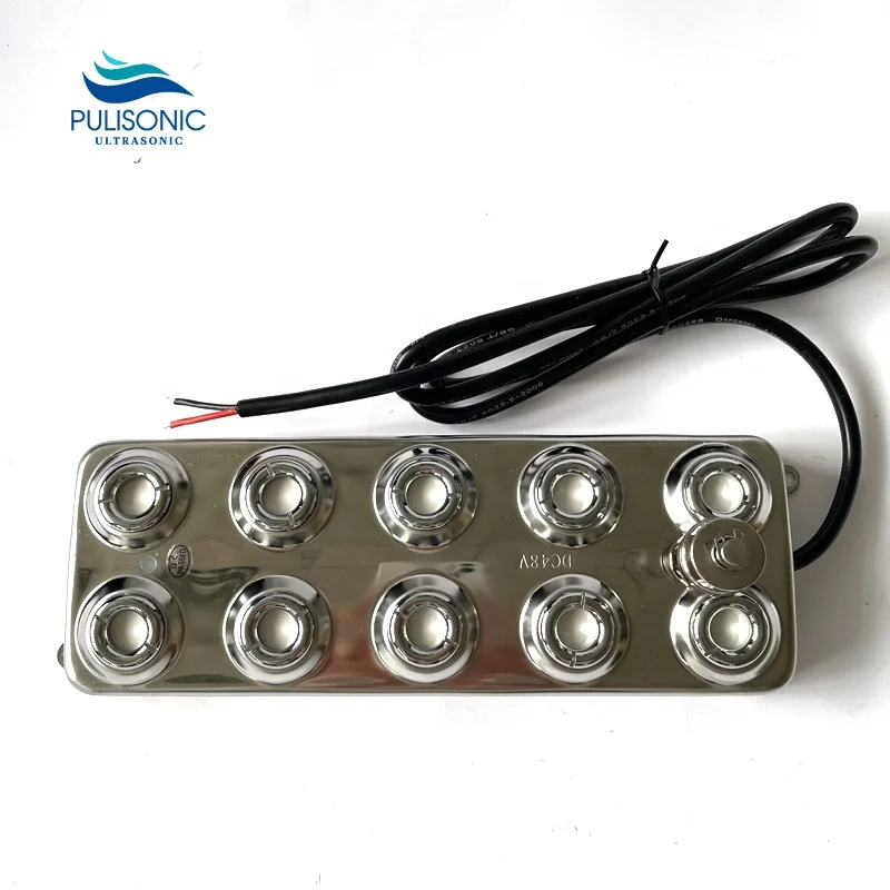 
10Head 1.7Mhz Ultrasonic Atomizing Heads, Small Mist Humidifier Mist Atomizer For Pool Rockery Sprayer 