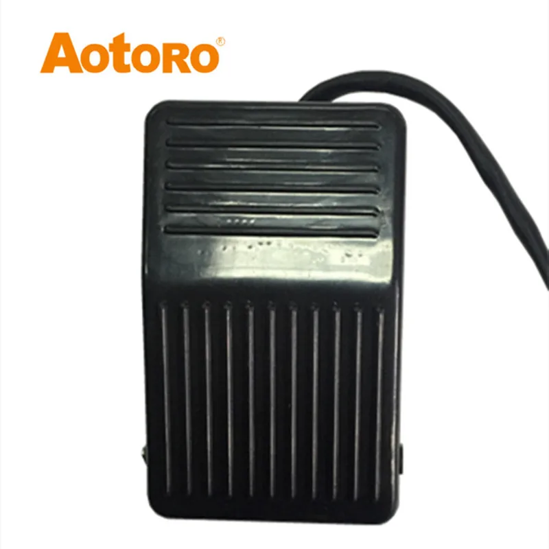 FS-1 10A 220v current plastic footswitch switch car foot pedal