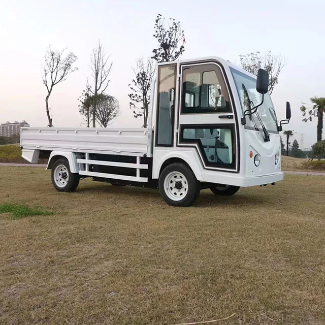 cargo truck electric 72V AC system lithium battery 1000 KG loading capacity truck electric 4 wheel cargo