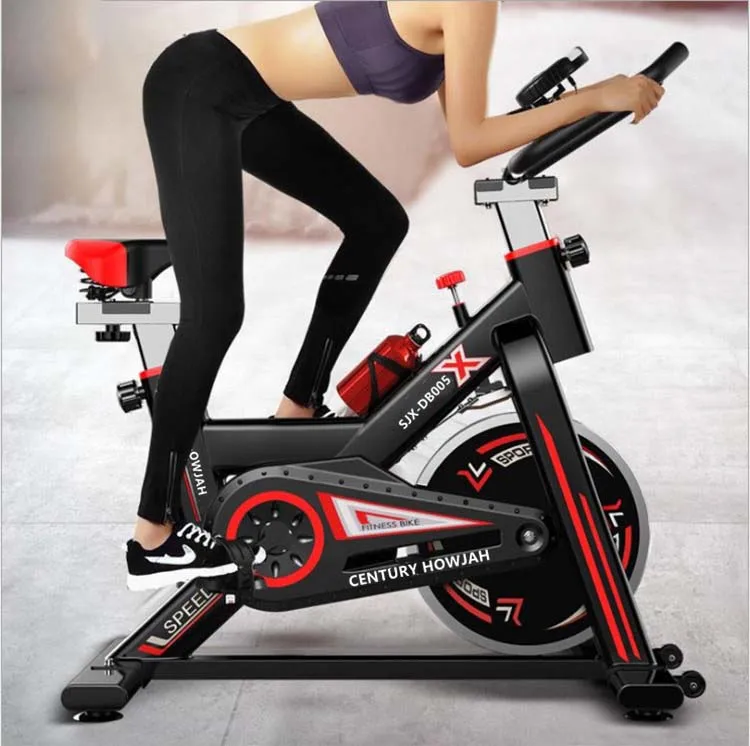 Hot Sell Indoor  ultra-quiet Spin Bike Commercial Fitness Equipments Home Exercise Bikes