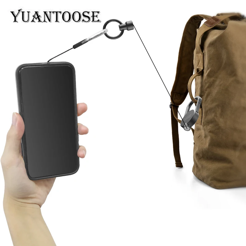 Portable climbing carabiner steel carabiner Multifunction carabiner clip