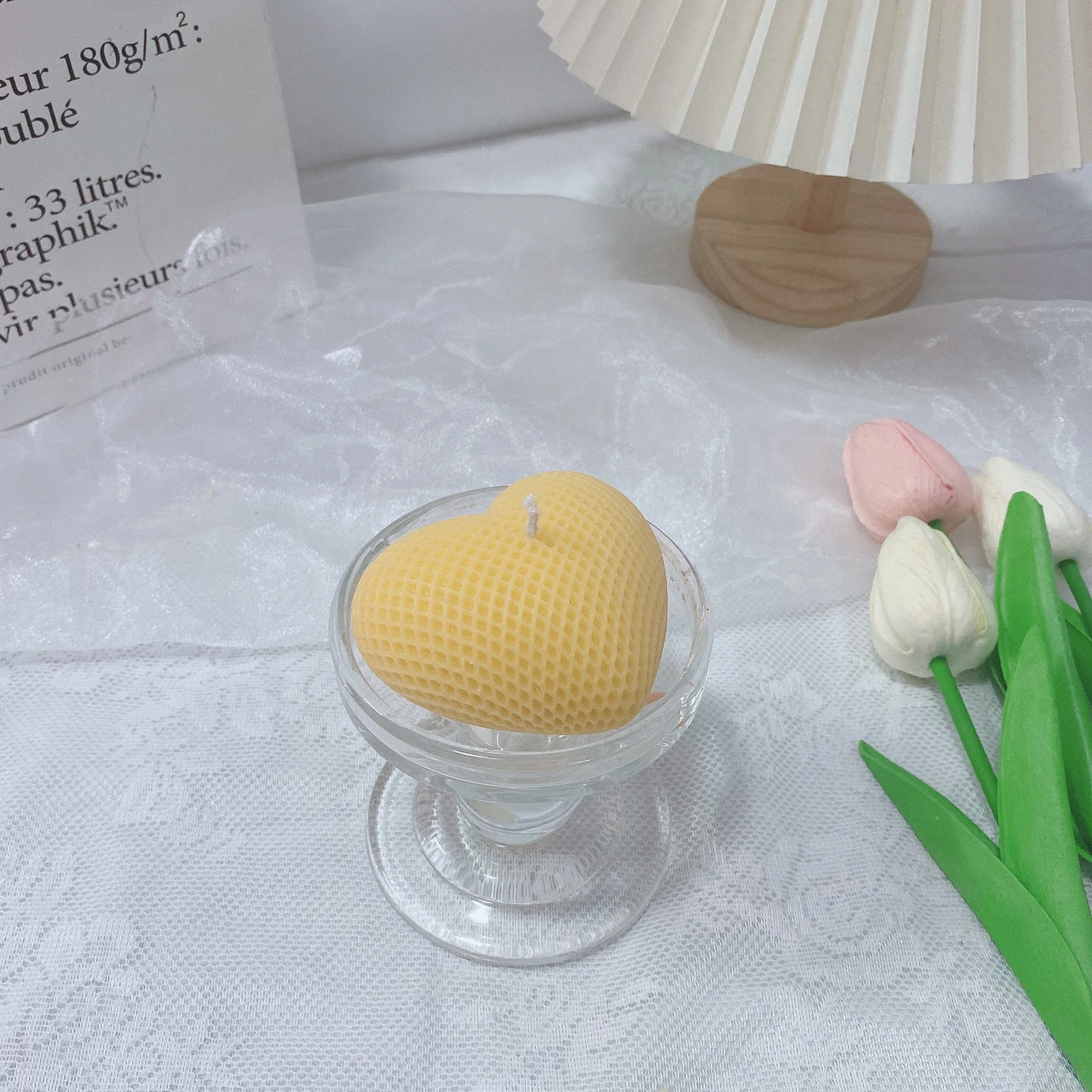 Heart-shaped Scented Candles Luxury Scented Candles Handmade Creative Heart-shaped Scented Candles