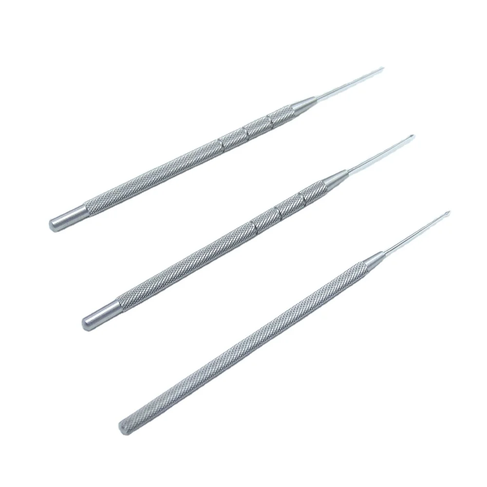 Stainless steel eye foreign body needle corneal spade ophthalmic eye surgical instrument