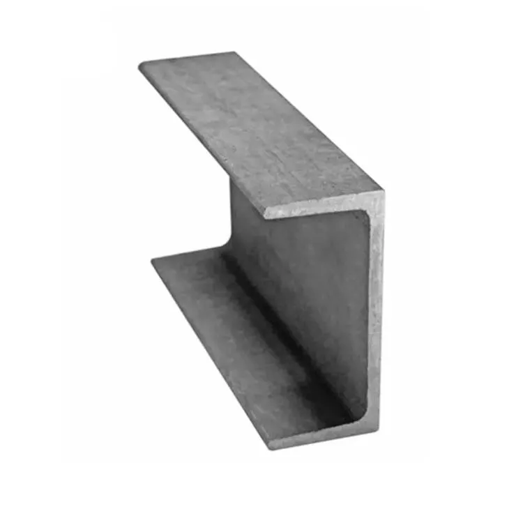 JIS G3101 SS400 ASTM A36 EN 10025 S275JR Customized Steel U Channel