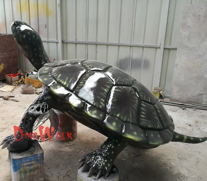3d-животная модель аниматронной морской черепахи из искусственного стекловолокна