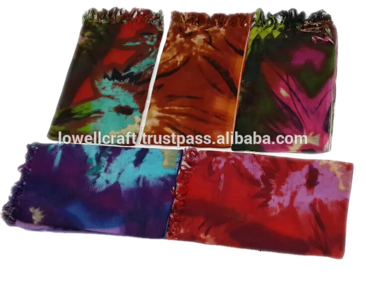 Beach Sarong Cover Up Wrap Bikini Swimwear Dress Women tie dye Pareo