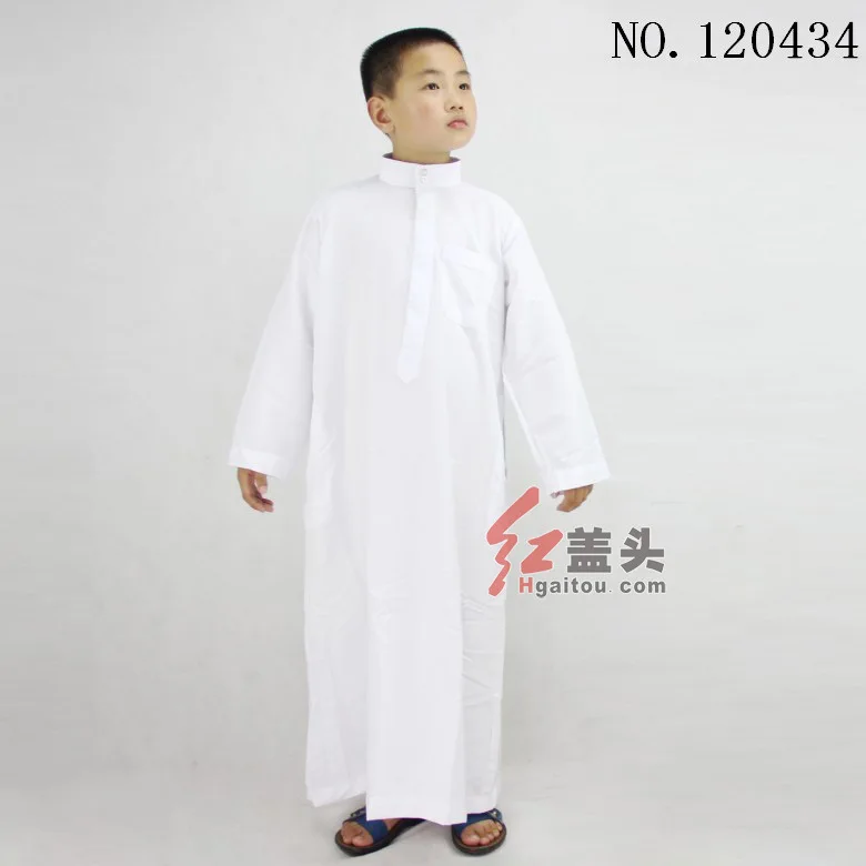 2022 New Design Best Sale Children Muslim Clothes Thobe Robe Kids Boys Arab Islamic Clothing Jubah Kids Abaya