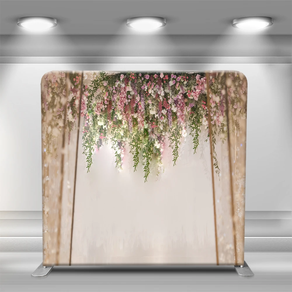 10ft 8ft Advertising Aluminium Tension Fabric Backdrop Photo Booth Backdrop Display and Event Stand