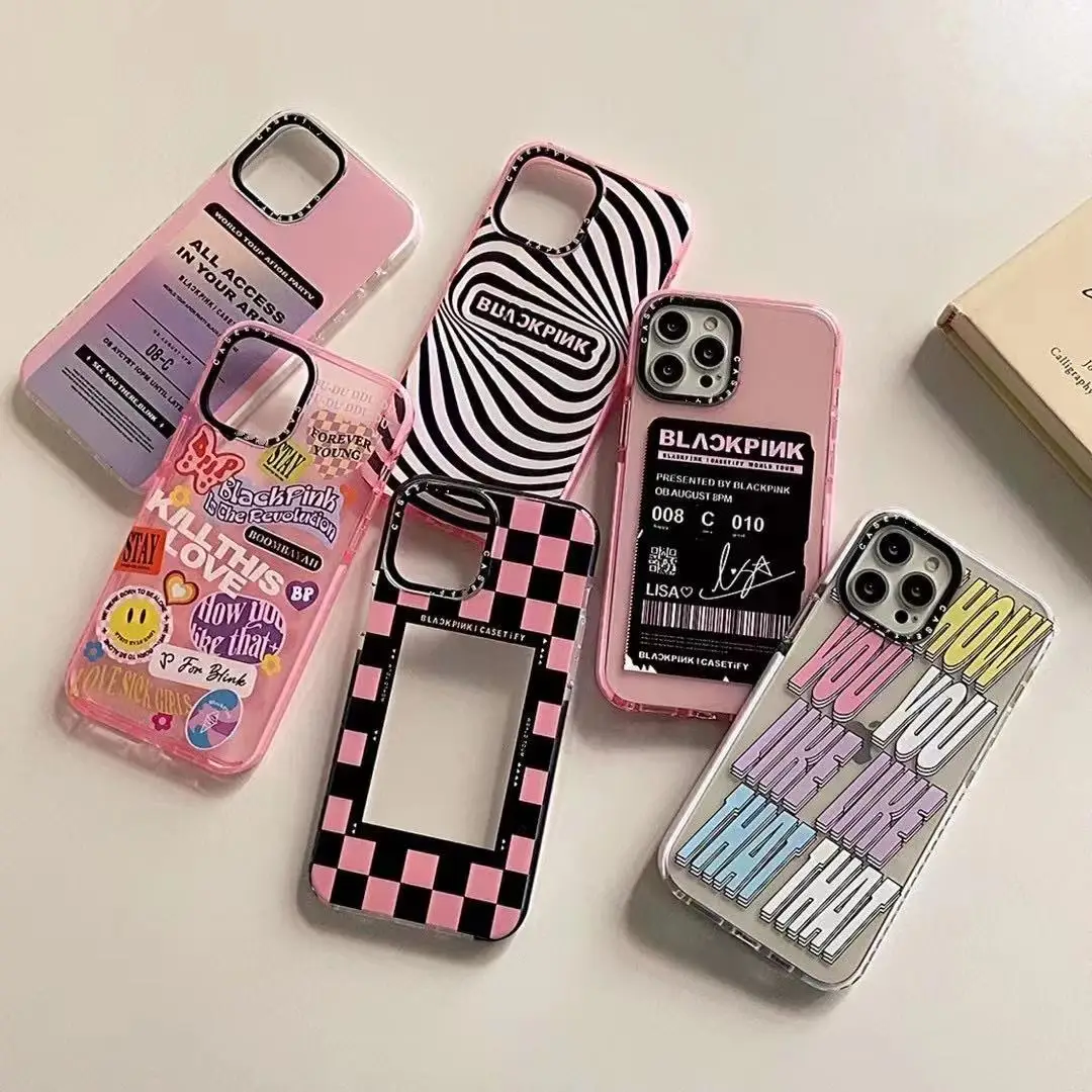 2022 Korea Style fashion silicone Phone case for iPhone 14 13 pro max