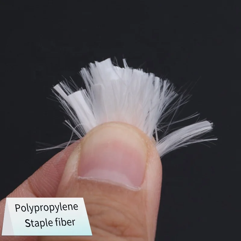 Manufacturers direct selling polypropylene fiber wholesale price is cheap, mortar crack resistance, support customization