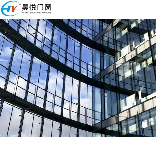 Building Exterior Facade Glazing Architectural Glass Curtain Walls