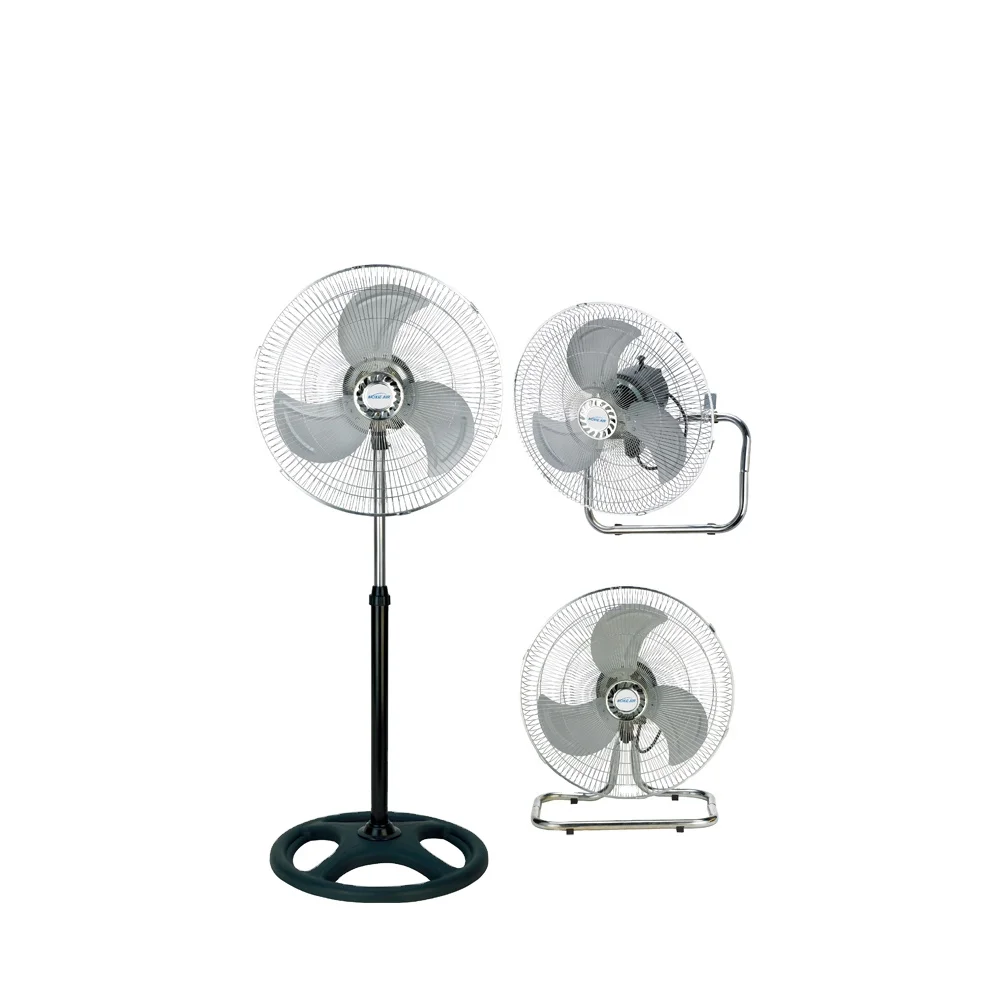 18 inch metal blades big motor electric fan function for industry