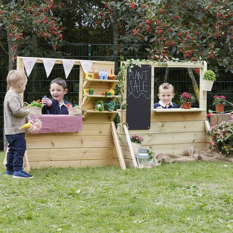 Kindergarten Nursery Activity Outdoor Play Furniture Set Kids Climbing Toy Preschool Hexagonal Picnic Table With Benches