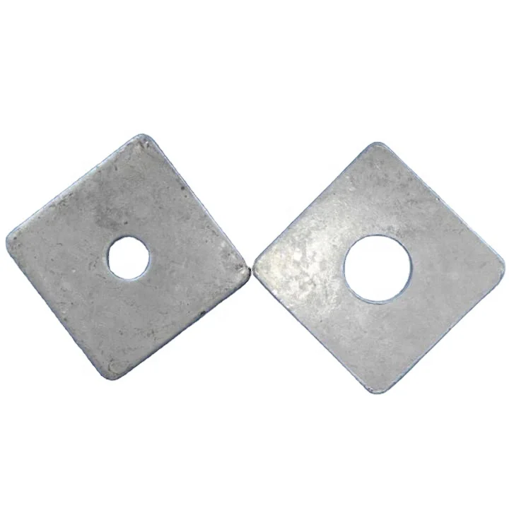 Мягкие стальные горячеоцинкованные квадратные шайбы высокого качества сделано в