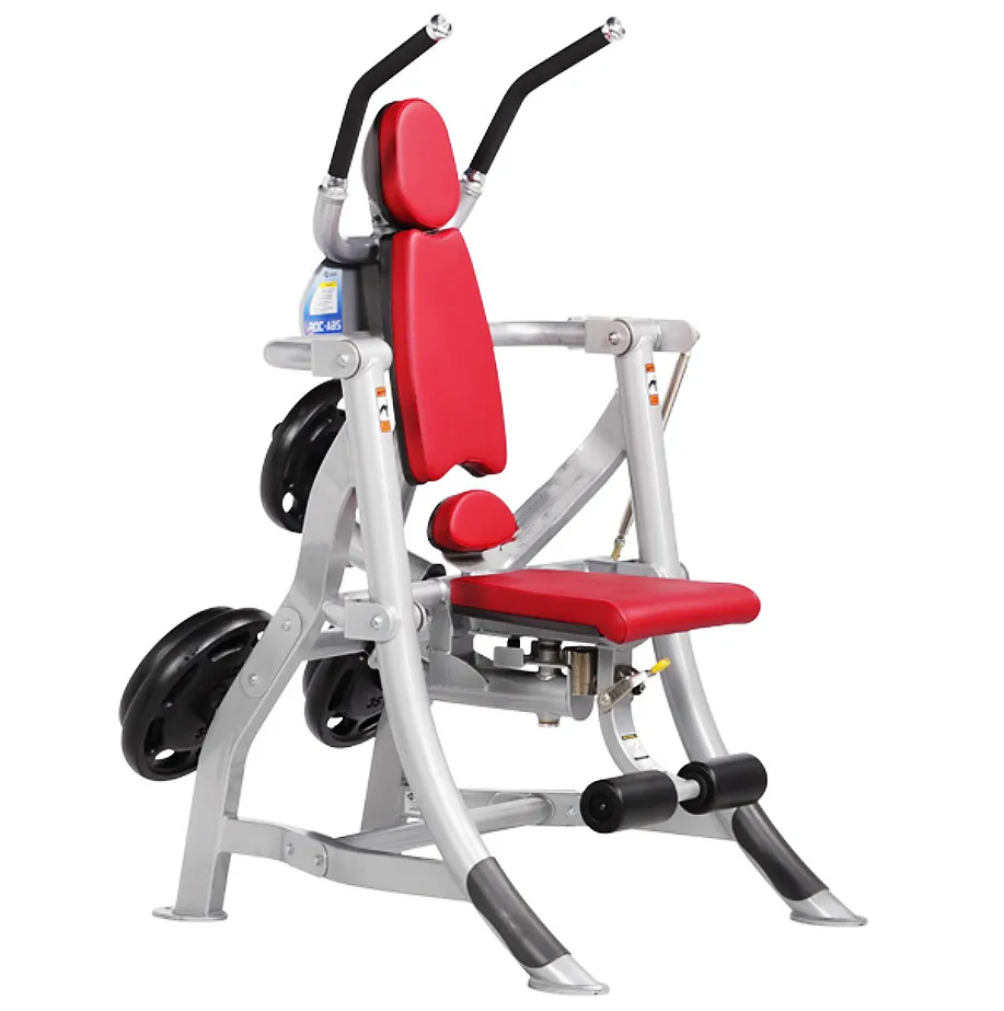 2024 hot sale plate loaded gym fitness equipment Abdominal Crunch strength free weight machine for body building