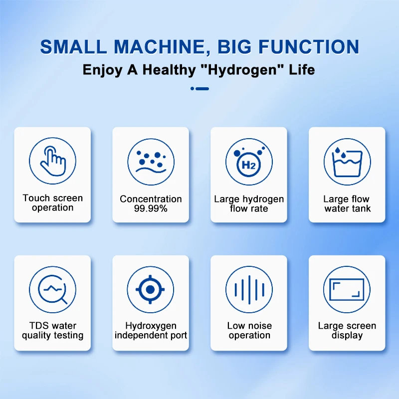 High Quality Spe Pem Molecular Home H2 Gas Generator Hydrogenated Hho Oxyhydrogen Hydrogene 300ml 600ml Hydrogen Water Bottle