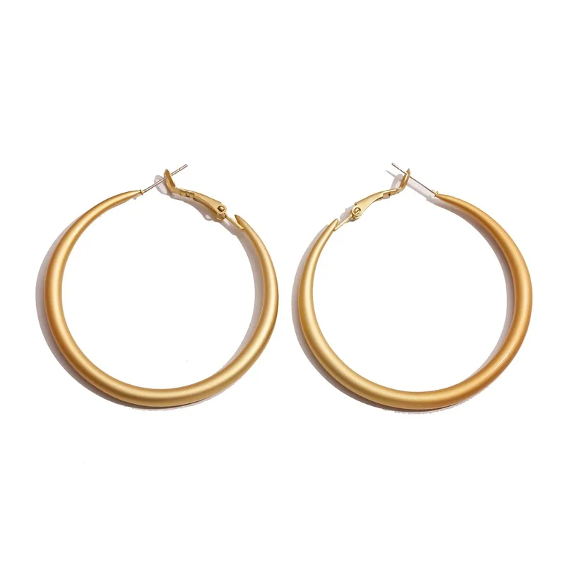 
2020 new style earrings earrings earrings retro simple ear ring exaggerated personality female 