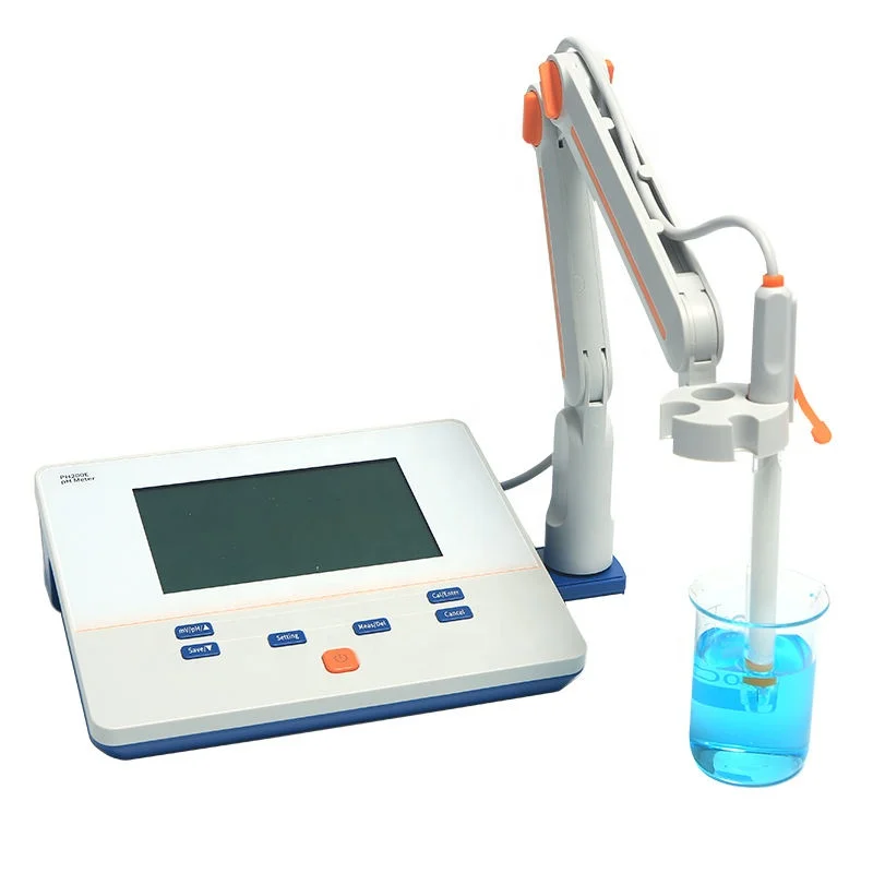 West Tune China PH200E Automatic/Manual Temperature Compensation Digital Laboratory Benchtop PH Meter