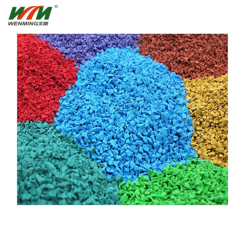 Factory Price Natural  High Purity Virgin Plastic Rubber Granules EPDM for playground
