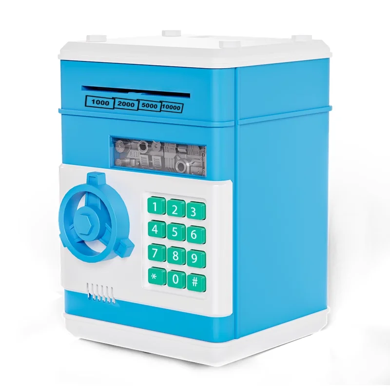 New Piggy Bank, Automatic Piggy Bank Atm Password Money Box Cash Coin bank toy For Kids Electronic