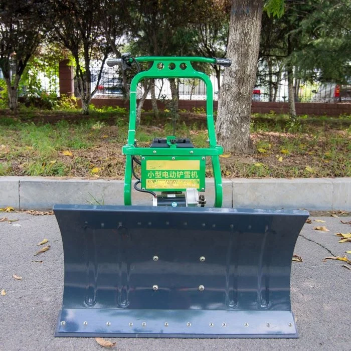 Electric snow shovel Road dust scraper stacker Grain drying collection shovel Cement piling shovel Hand push electric snow