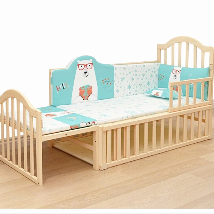 Оптовая продажа, трендовый детский прикроватный портативный детский игровой домик для кроватки