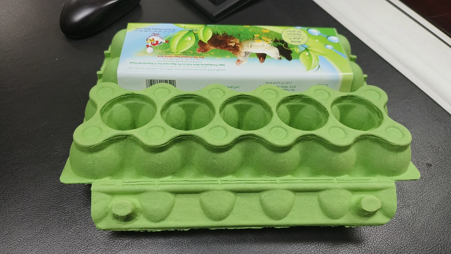 HOT SALE  Egg Carton for Farm Fresh Eggs, Recycled Paper Cardboard, Sturdy & Reusable