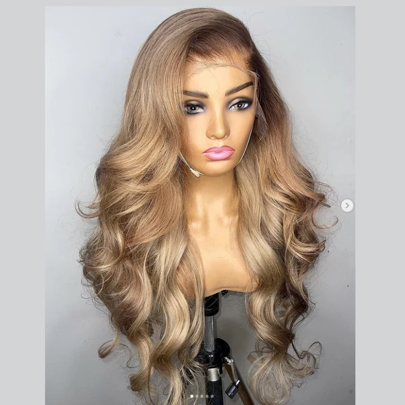 Brazilian Pre Plucked 13x6 Lace Front Wigs Human Hair Wigs For Black Women Body Wave 360 Full Hd Transparent Lace Frontal Wig