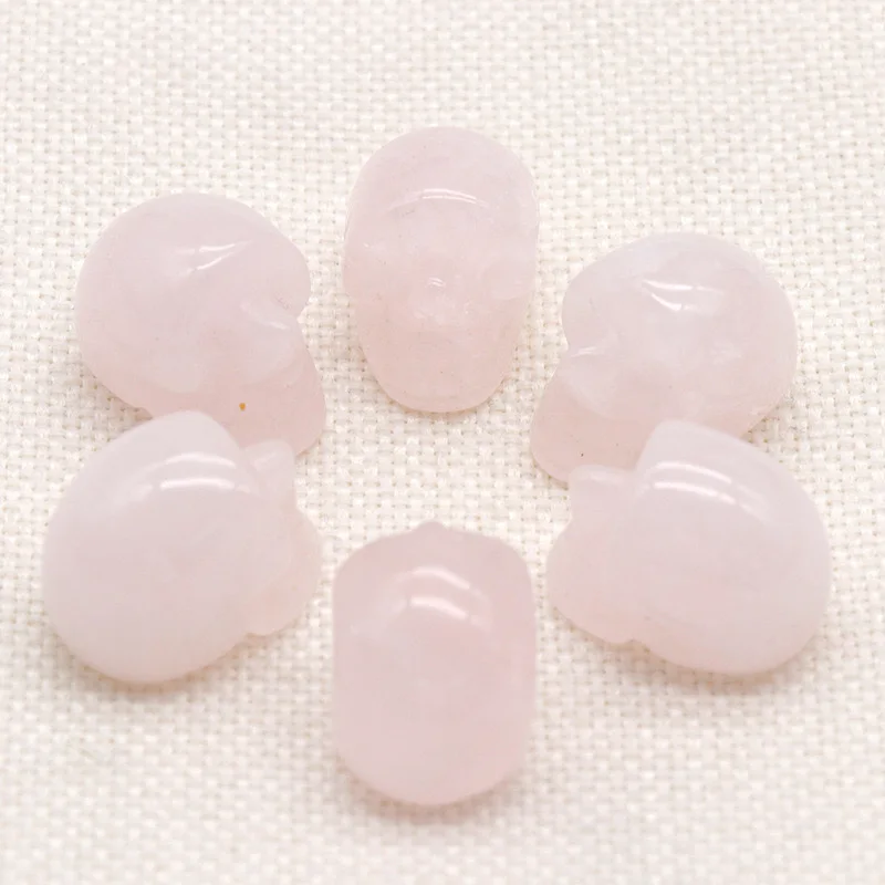Bulk Wholesale Natural Crystal Handcrafts Mini Crystal Carvings Mini Crystal Gemstone skulls For People Gift