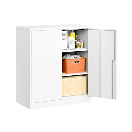 Metal File Cabinet 2 Door Steel Storage steel office file cabinet with 2 Adjustable Shelves
