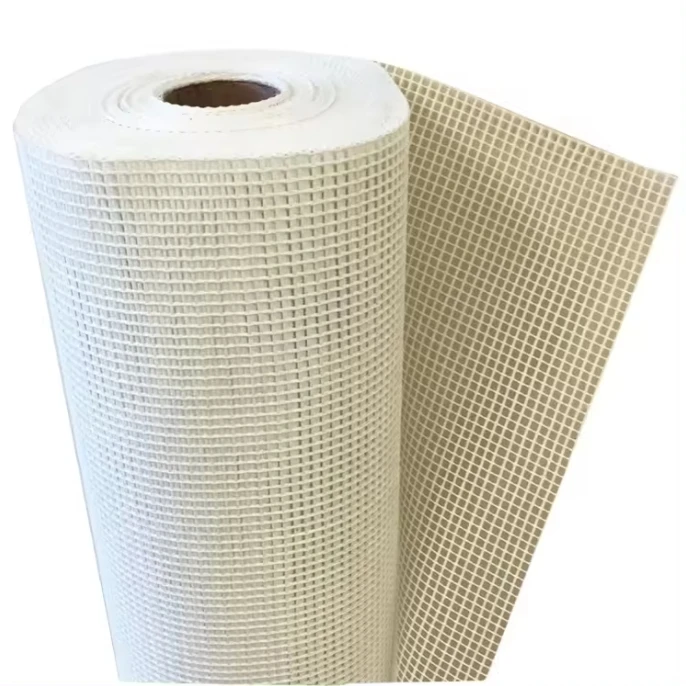 160g High Tensile Strength Fiberglass Mesh Fiberglass Net Tape Self Adhesive