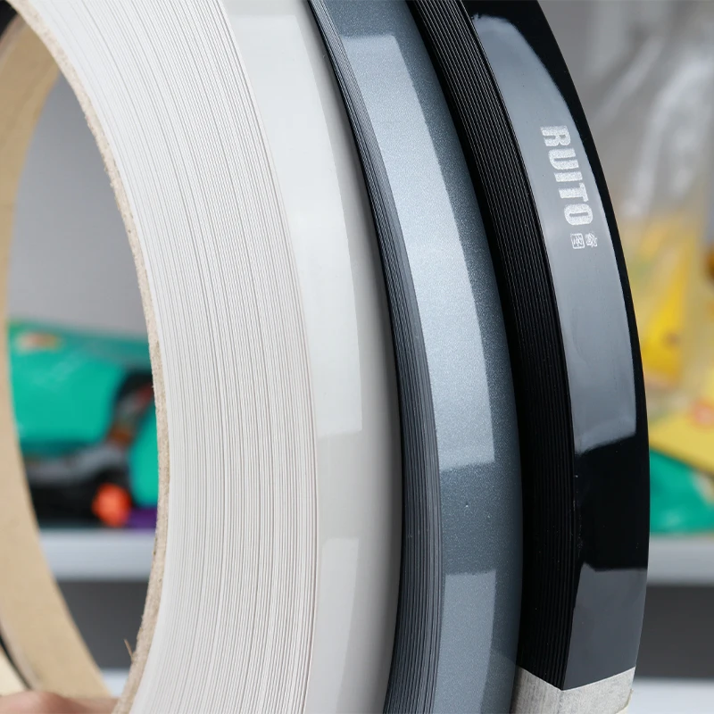 China supplier direct sale ABS rolled edge banding for furniture PVC edge banding furniture