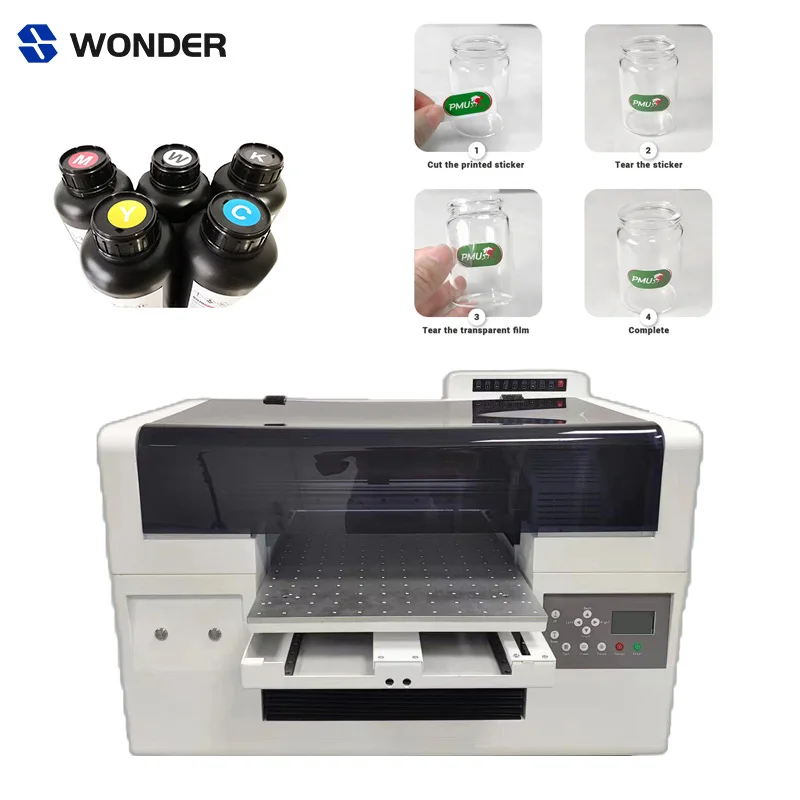 High quality professional flatbed printer uv printer flatbed uv small uv flatbed printer