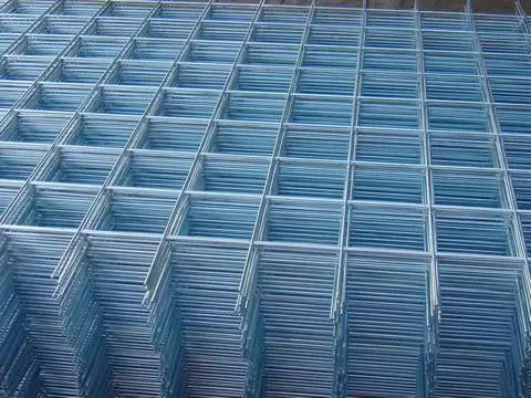 Iron Wire Mesh Fence Galvanized Welded Panel 2x2 Pvc Coated Mesh Panels Metal Steel Garden Fence Security Fences Powder Coated